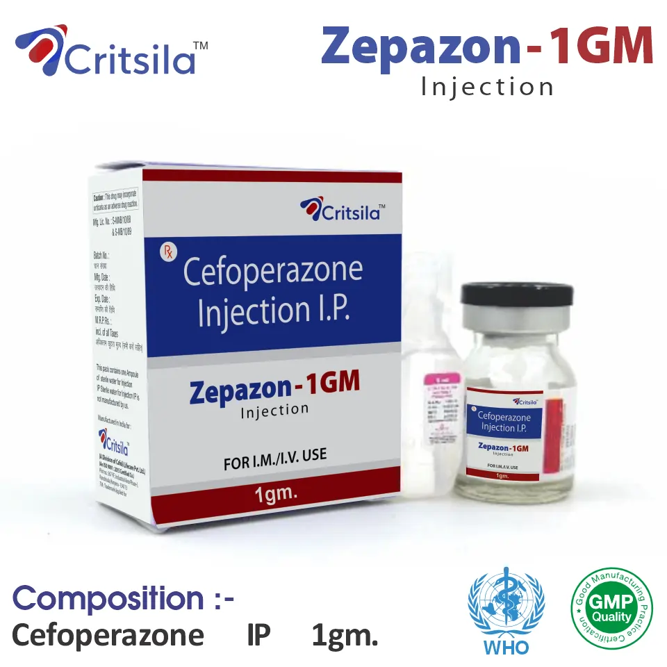 Cefoperazone (1gm) Injection in PCD Pharma Franchise at Best Price